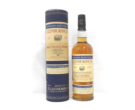 GLENMORANGIE BURGUNDY WOOD FINISHThe Glenmorangie Distillery were one of the pioneers of "finishing" their whisky in secondar