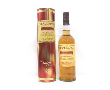 GLENMORANGIE 12YO THREE CASK MATUREDA Limited Edition bottling of the Glenmorangie 12 Year Old Single Malt Scotch Whisky.  70