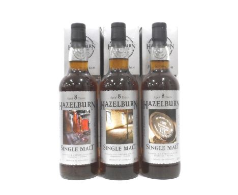 HAZELBURN 8Y0 - FIRST EDITION COLLECTIONBottled as the inaugural release of the unpeated malt from Springbank distillery.  Ha