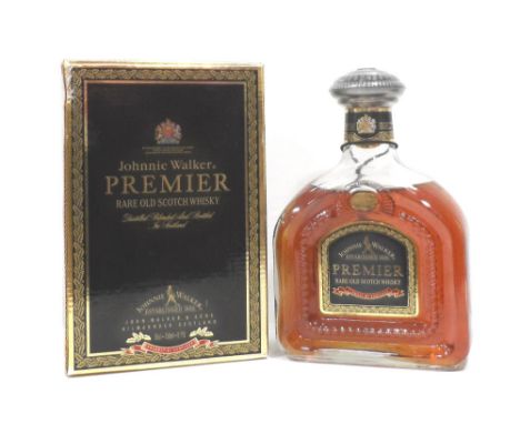 JOHNNIE WALKER PREMIERA bottle of rare and exclusive whiskies blended into this example of the Johnnie Walker Premier Blended