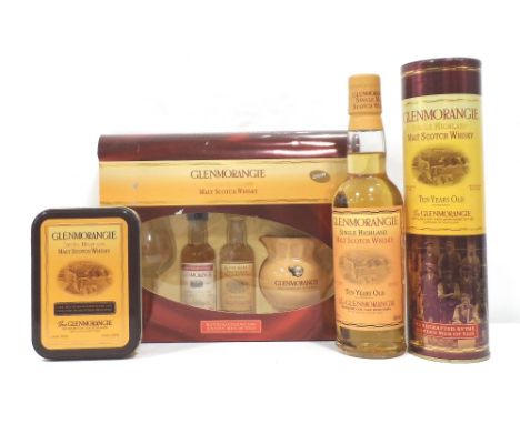 SELECTION OF SMALL GLENMORANGIE BOTTLEScomprising: one Glenmorangie 10 Year Old Single Malt Scotch Whisky.  35cl.  40% abv.  
