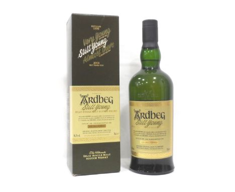 ARDBEG STILL YOUNGWhilst waiting for the spirit to mature at the re-opened Ardbeg Distillery they released a series of bottli