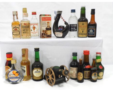 LARGE SELECTION OF SPIRIT AND LIQUEUR MINIATURESincluding: DOMECQ DOUBLE CENTURY ORIGINAL SHERRY (7cl); DOMECQ DOUBLE CENTURY