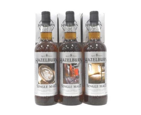 HAZELBURN 8Y0 - FIRST EDITION COLLECTIONBottled as the inaugural release of the unpeated malt from Springbank distillery.  Ha