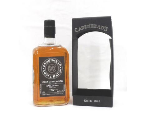 DALLAS DHU 35YO - CADENHEAD'SA rare bottle of Dallas Dhu 35 Year Old Single Malt Scotch Whisky produced by the now silent Dis