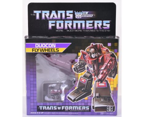 Boxed Hasbro G1 Transformers Duocon 'Flywheels' 1986 issue, just combine the Tank & Jet and they spring into a devastating tw