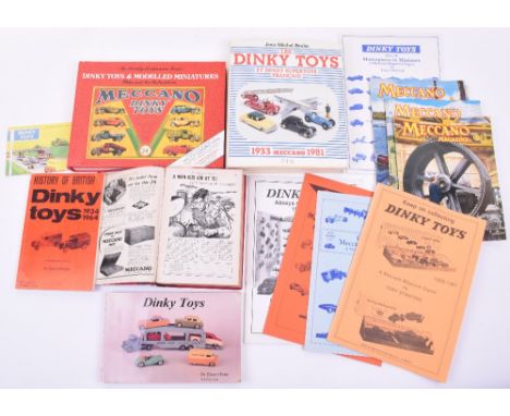 Dinky Toy Reference Books including: Scarce Jean Michel Roulet French Dinky Toys, Dinky Toys & Modelled Miniatures Mike Richa