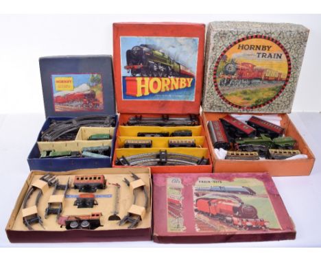 Hornby 0 gauge Nord Locomotive, coaches and more, electric 4-4-2 locomotive No.31240 and bogie tender 31801, fair condition, 