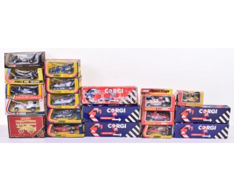 Quantity of Boxed Mostly Corgi Die-Cast Models, 25x Corgi Junior Models such as Ford Escort, Porsche 911 Turbo and Ferrari 30