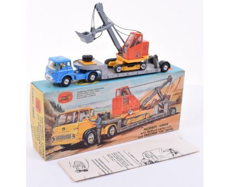 Corgi Major Toys Gift Set No 27 Bedford Machinery Carrier and Priestman Shovel, 1128 Priestman Luffing shovel and 1131 Bedfor