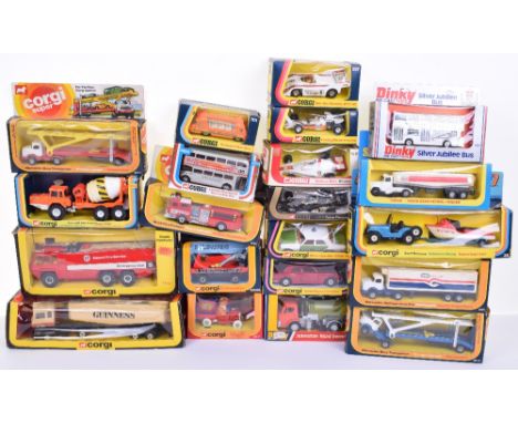 Corgi collection of boxed vehicles, window boxes, four racing cars 151 F1 Yardley McLaren, 154 F1 Lotus, 1561 Graham Hill’s S