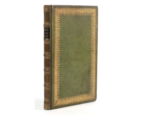 Banks, W. Views in the Lakes. c.1860s. 8vo, full green calf gilt by J. Coats &amp; Son, Leeds, spine with contrasting morocco