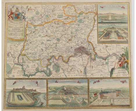 Homanns, Johann-Baptist Accurater Grundriss u Gagend der Koenigl-Gross Brittannischen Haupt und Residentz-Stadt London. Nurem