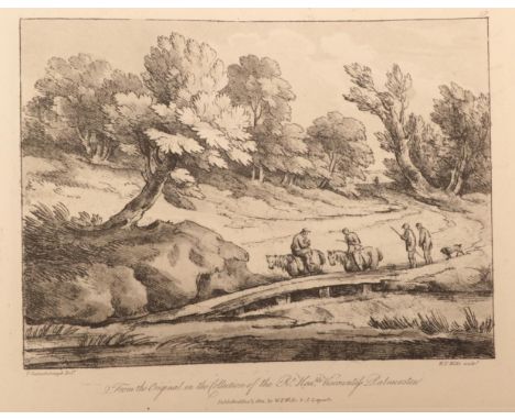 Gainsborough, Thomas A Collection of Prints illustrative of English Scenery, from the drawings and sketches of Thos. Gainsbor