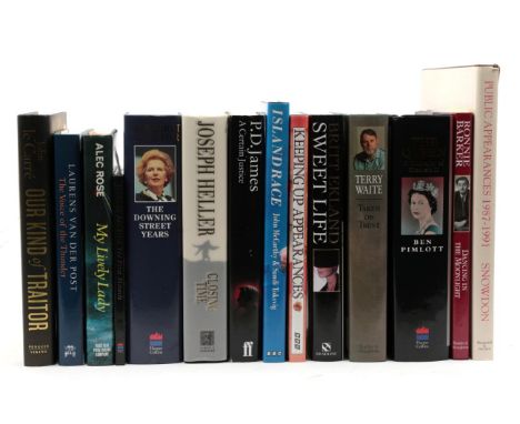 Signed Modern First Editions Thatcher, Margaret, The Downing Street Years, signed on the endpaper, (1993); Snowdon, Public Ap