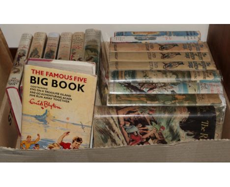 Blyton, Enid Island of Adventure. Macmillan &amp; Co., 1944. 8vo, org. cloth in later jacket (8s 6d). First ed. Castle of Adv