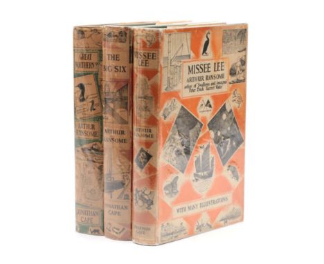 Ransome, Arthur Missee Lee. Jonathan Cape, 1941. 8vo, org. cloth in unclipped jacket (7s 6d). First ed. idem The Big Six and 