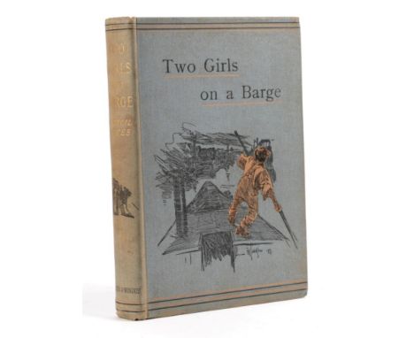 Cotes, V. Cecil Two Girls on a Barge. Chatto &amp; Windus, 1891. 8vo, org. pictorial cloth; forty-four illus by F.H. Townshen