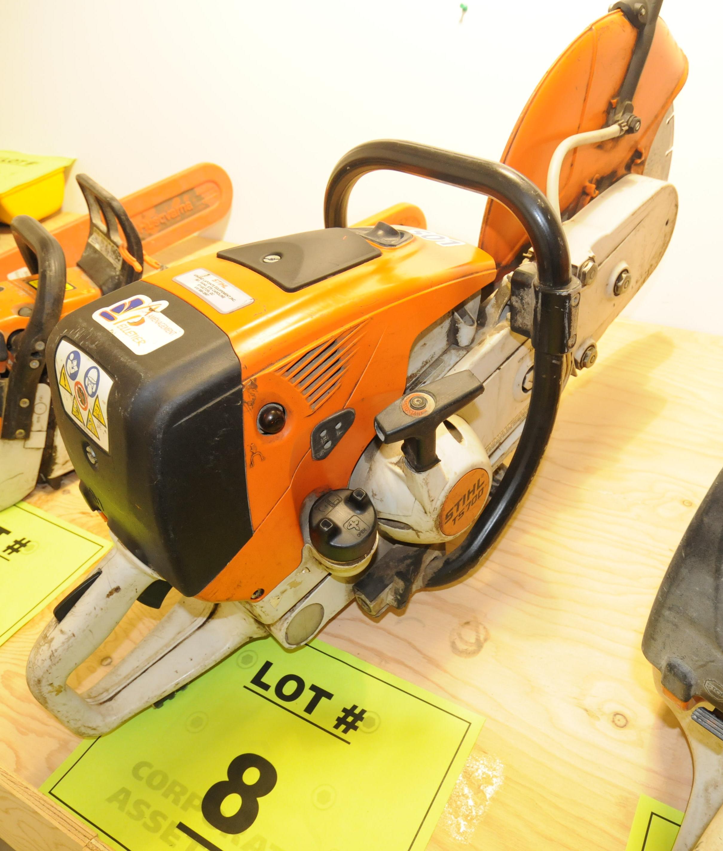 STIHL TS700 16" GAS POWERED CONCRETE SAW, S/N N/A