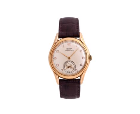 A MEN'S TISSOT GOLD PLATED MANUAL WRISTWATCHVintage
Brand: TissotCase reference: 6793-1Year: Circa 1950'sMovement: Manual, Ca