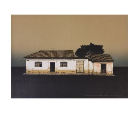 HODAKA YOSHIDA (Japanese 1926 — 1995)SAN CRISTOBAL DE LAS CASAS, MEXICO 8.5.76 COLL. H.Y.
1980
A lithograph on paper, from th