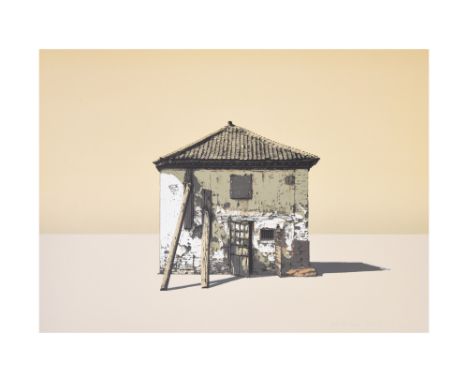 HODAKA YOSHIDA (Japanese 1926 — 1995)西安 XI'AN, CHINA 10.1.79 COLL. H.Y.
1980
A lithograph on paper from the series From my Co