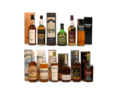 A SELECTION OF SINGLE MALTS12 bottles of various Single Malt Whisky
Glengoyne 10 year old pure malt (Circa 1980) - In Origina