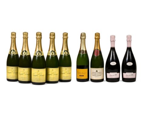 CHAMPAGNE, FIZZ AND OTHER SPARKLING DELIGHTSAn array of French Sparkling wine
5 Bottles Of Champagne Joseph Perrier Cuvee Roy