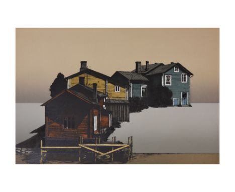 HODAKA YOSHIDA (Japanese 1926 — 1995)Untitled
1980
A lithograph on paper, inscribed Test Print and signed H. Yoshida by the a