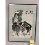 Cadre - Peinture à l'eau