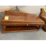 Table à café bois 54 x 27"