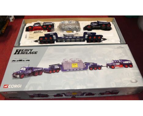 A Corgi Toys No. 18007 Wrekin Roadways boxed heavy haulage gift set