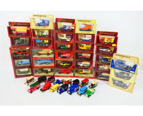 Matchbox, Models of Yesteryear - A large quantity of diecast vehicles, mostly boxed "Models of Yesteryear" (approx 31) to inc