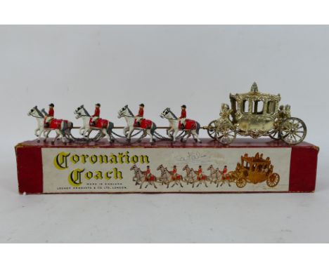 Lesney, Matchbox - A boxed large scale Coronation Coach by Lesney. Coach appears in slightly playworn condition with surface 