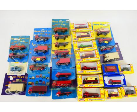 Base Toys - Classix - A boxed group of over 30, 1:76 scale diecast model vehicles. Lot includes Base Toys TL-02 Leyland FG Fl