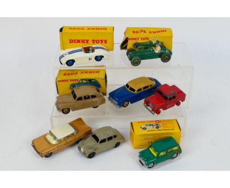 Dinky, Corgi - 8 x boxed and unboxed Dinky and Corgi die-cast model vehicles - Lot includes a boxed #233 Cooper Bristol Racin