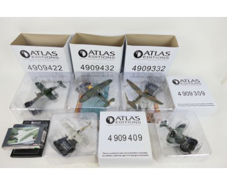 Atlas Editions, Corgi - 6 x boxed die-cast model aircraft in various scales - Lot includes an Atlas Editions #4 909 309 Lavoc