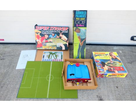 Marx - Parker - Matchbox. A selection of Three boxed games appearing in VG to Excellent condition. Arnold Palmer's Pro Shot G