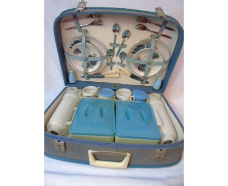 Vintage picnic hamper