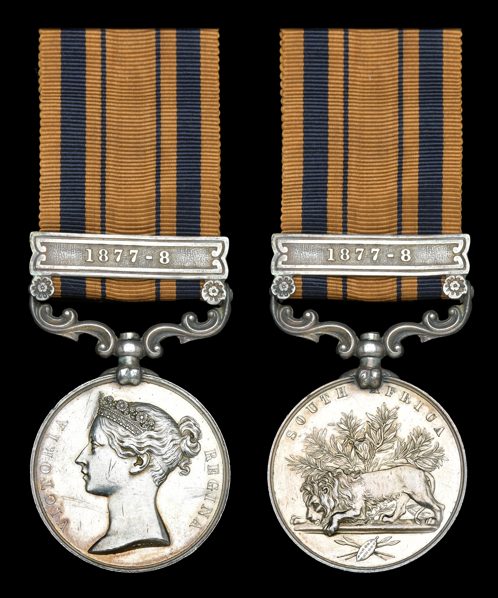 The South Africa 1877 78 Campaign Medal Awarded To Lieutenant C A