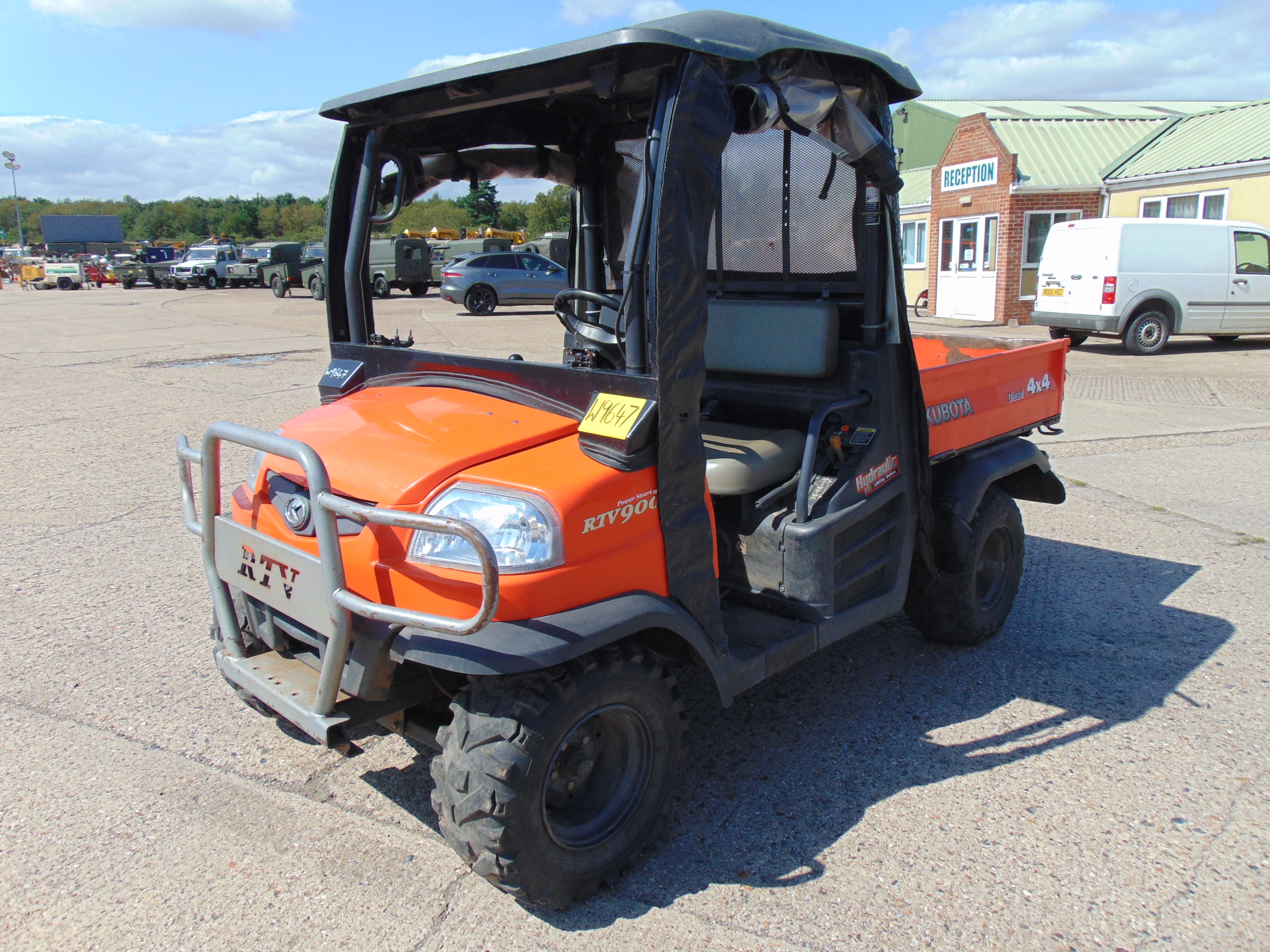 You Are Bidding On A Kubota Rtv900 4wd Utility Atv. It Features 898cc 