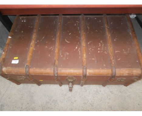 vintage travel trunk