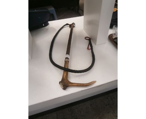 bone handled whip