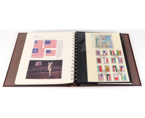 UNICEF;  a collection of covers, cards, stamps and sheetlets in twelve albums, with mainly the 1980's first day covers issues
