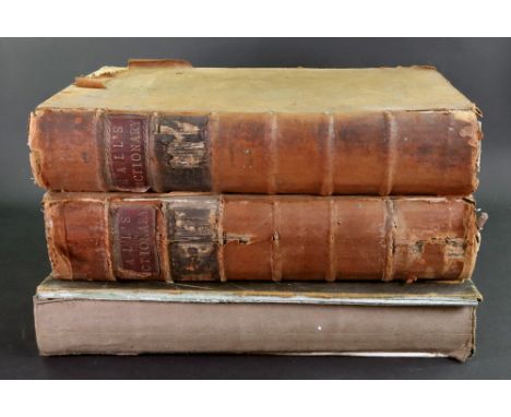 HALL (William Henry) The New Royal Encyclopaedia of Arts &amp; Sciences .... vols. I &amp; II (of 3), numerous engraved plate