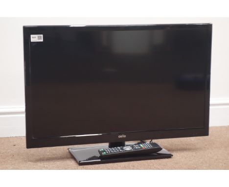 Cello C28227DVB television with remote (This item is PAT tested - 5 day warranty from date of sale) Condition Report Click he