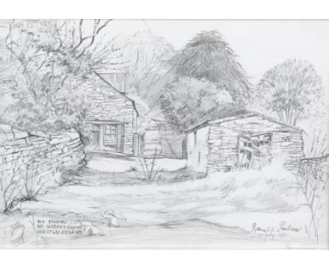 RONALD PAWSON (CIRCA 1917-1977), "OLD BUILDINGS, NR UNDERBARROW, WESTMORELAND", "PRECIOUS SWEETS" AND "CIGARETTE CARD SWAPPIN