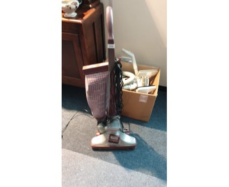 Vintage Kirby Hoover With Loads Accessories in working order . 