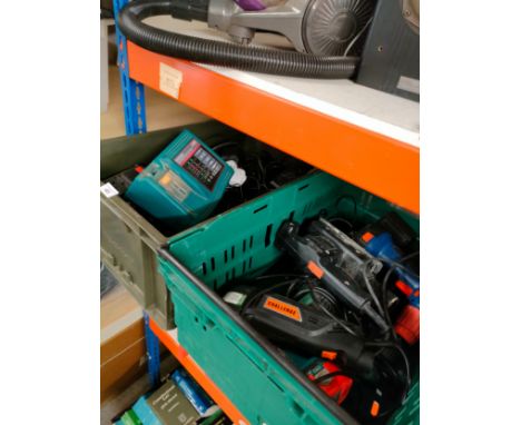 2 boxes of untested tools and adapter s. 