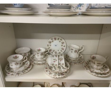 Royal Albert Windsor tea service . 